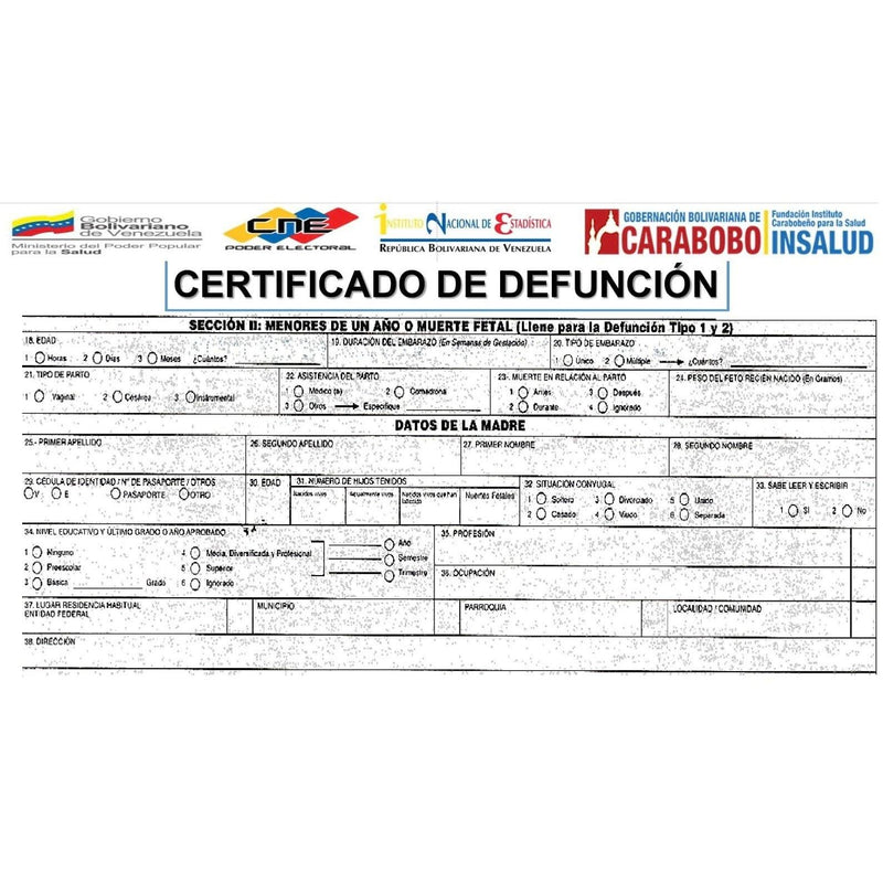 Traducción de Certificado de Defunción - FIRST STEP TRANSLATIONS CORPORATION